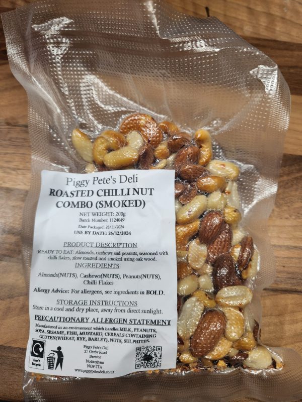 Roasted Chilli Nut Combo 200g (Smoked)