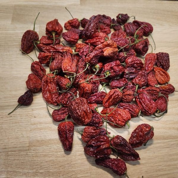 Dried Scotch Bonnet Chilli Peppers (Smoked)