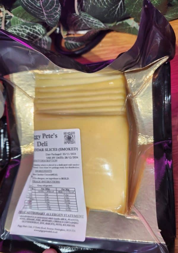 Mature Cheddar Slices (Smoked)